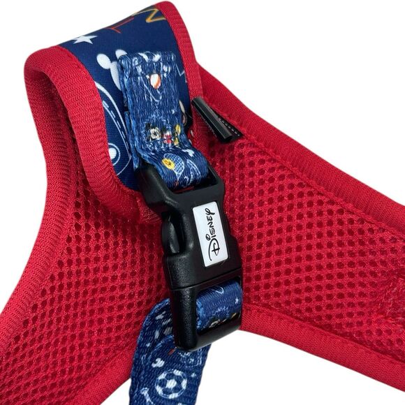 NEW Sassy Woof Adjustable Dog Harness – DISNEY Team Mickey Design  - Sz Large - Picture 5 of 9